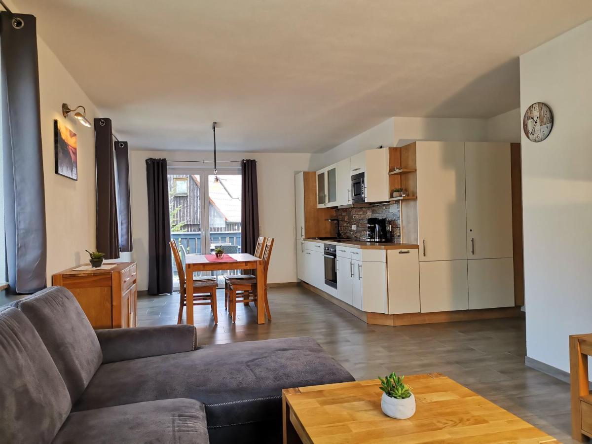 Apartment Vetter "Haentzschelstiege" Gohrisch Bagian luar foto